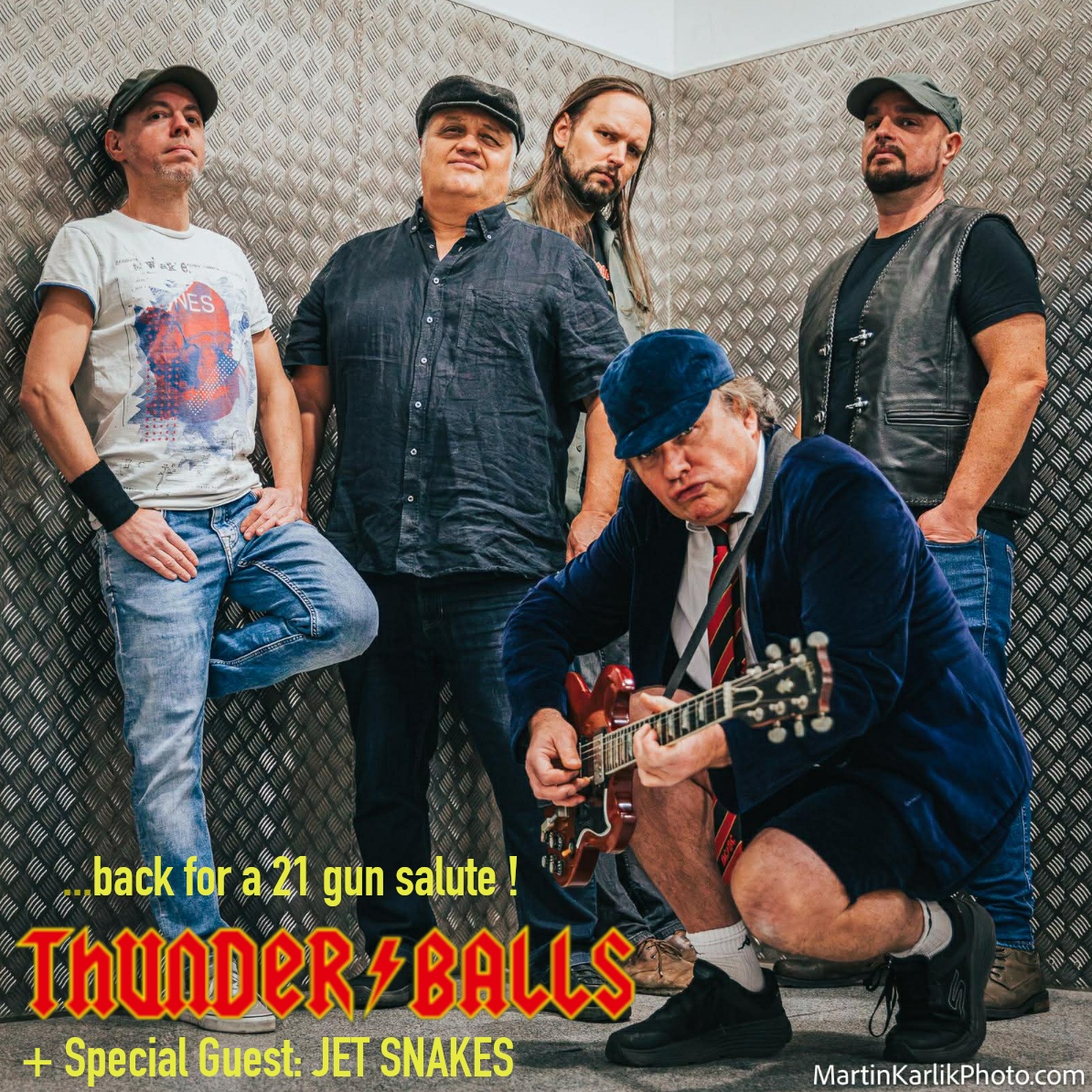 THUNDER/BALLS – ...back for a 21 gun salute !