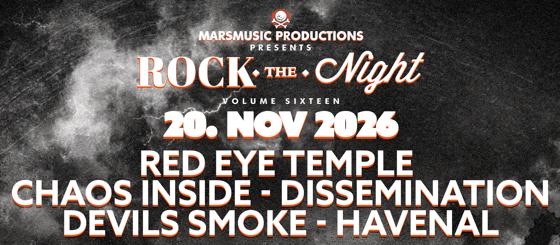 Logo ROCK THE NIGHT Vol.16