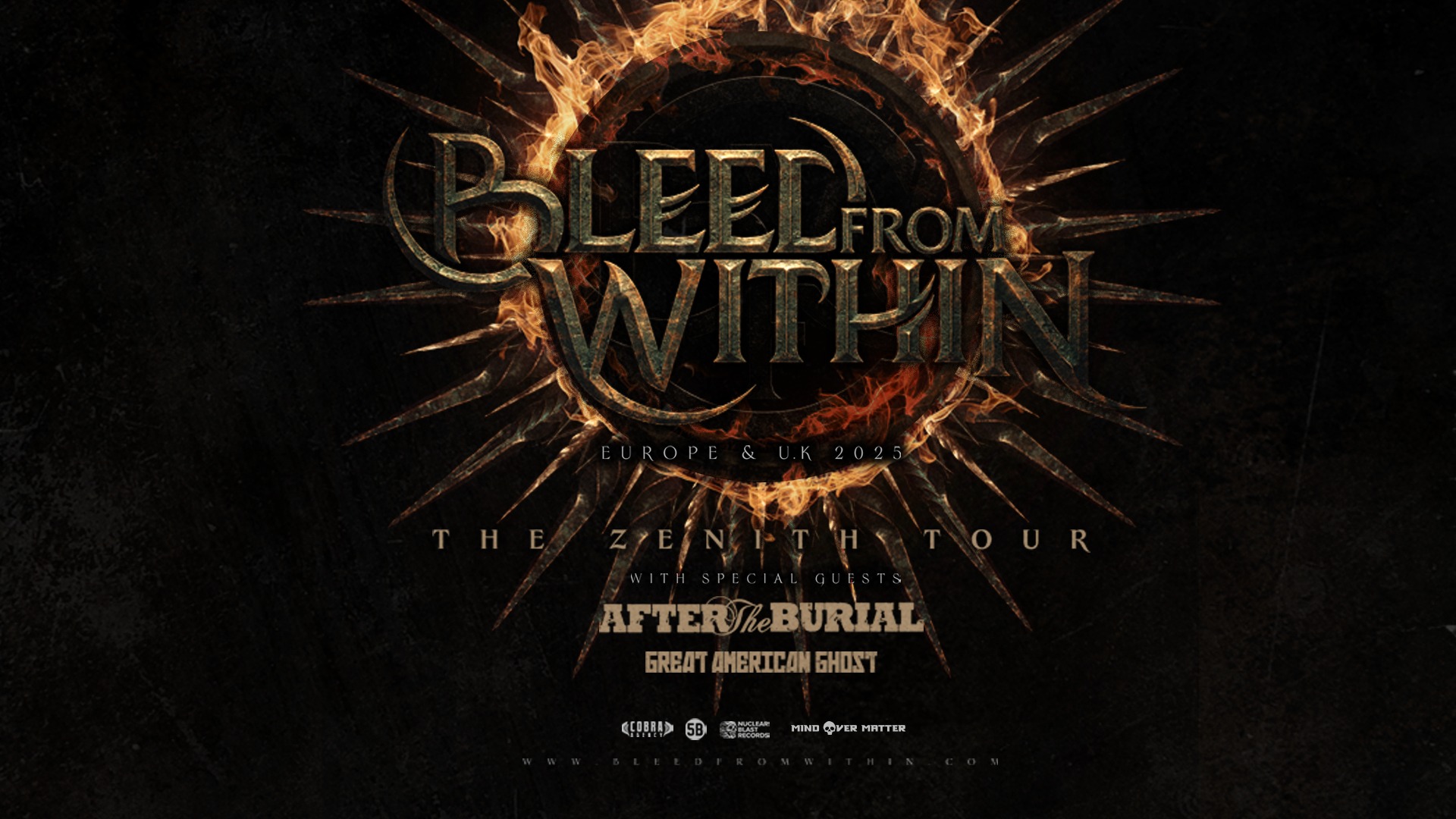 BLEED FROM WITHIN The Zenith Tour 2025