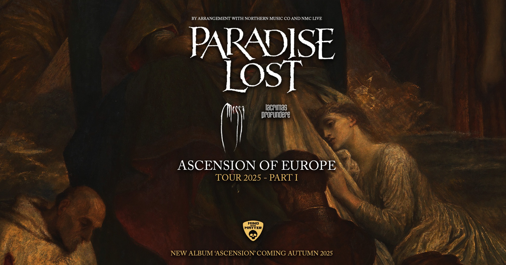 PARADISE LOST Ascension Of Europe - Tour 2025